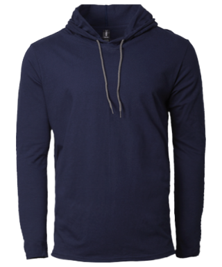 Anvil 987 Long Sleeve Hooded Tee
